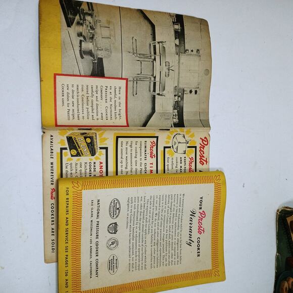 Vintage National Presto Cooker Model 40 Recipe Book Cookbook (4d) - Picture 3 of 9